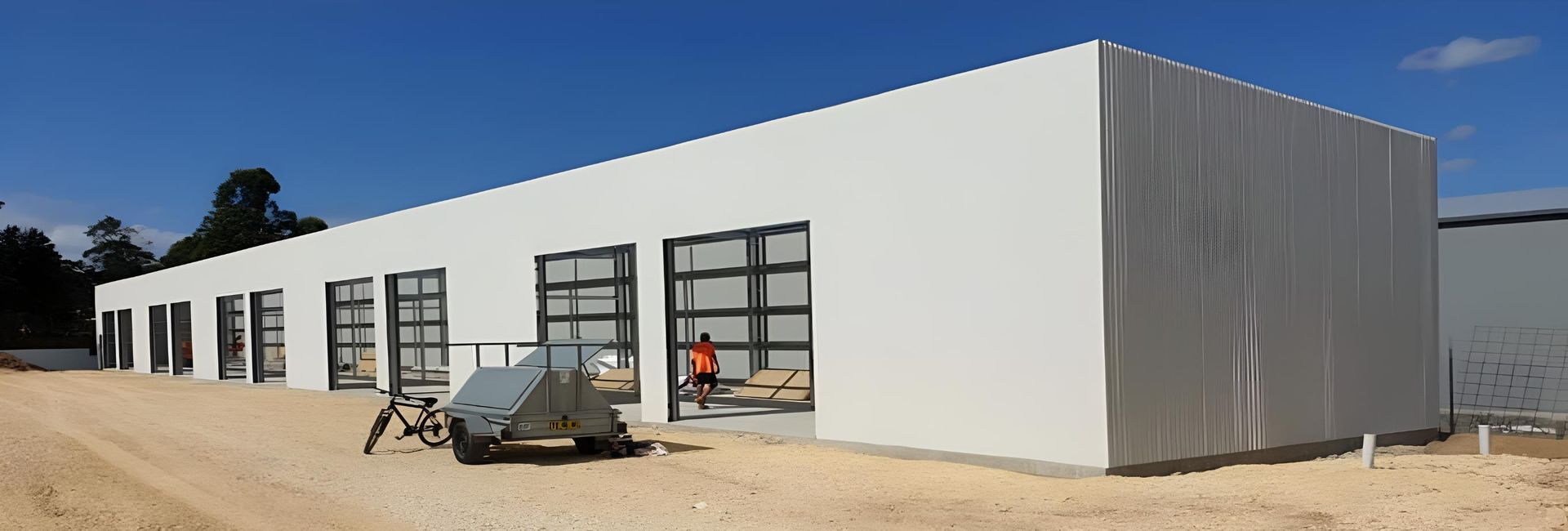 A Large White Shed — Hastings Valley Sheds in Port Macquarie, NSW