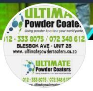 Ultimate powder coats is a company that sells powder coats.
