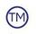 A tm logo in a circle on a white background.