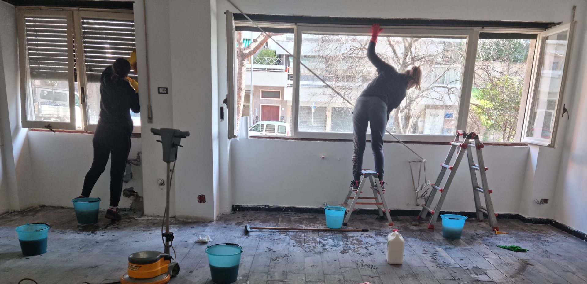 Pulizia post cantiere Roma