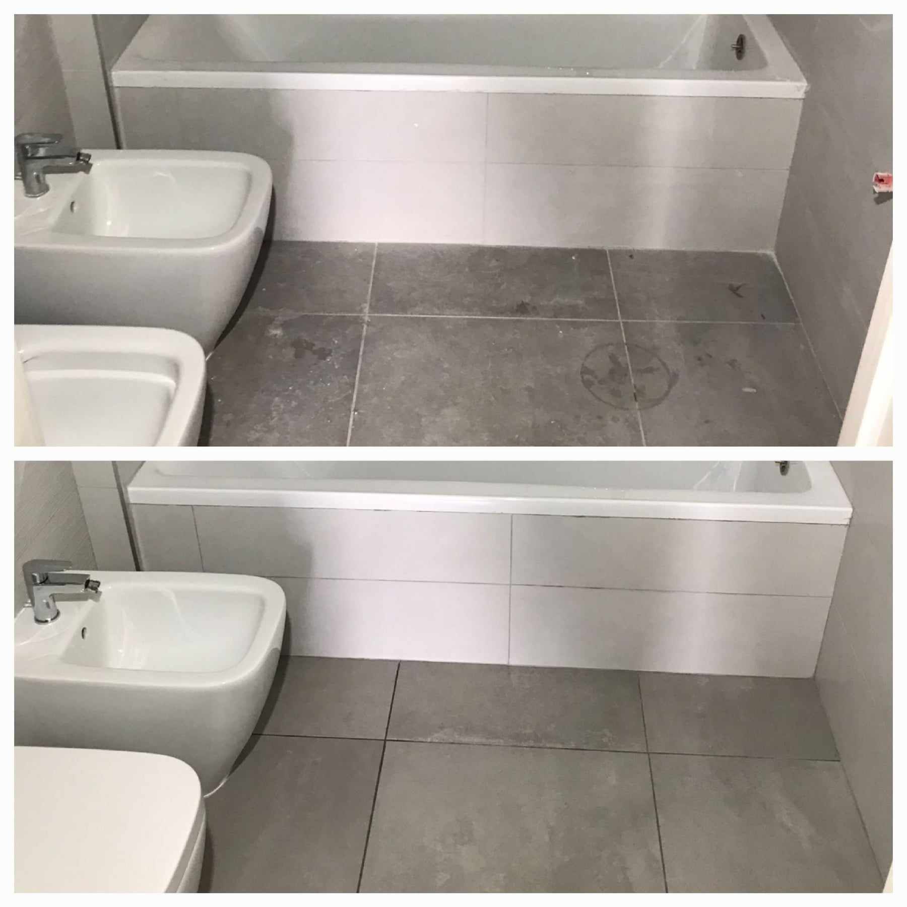 pulizia bagno dopo ristrutturazione