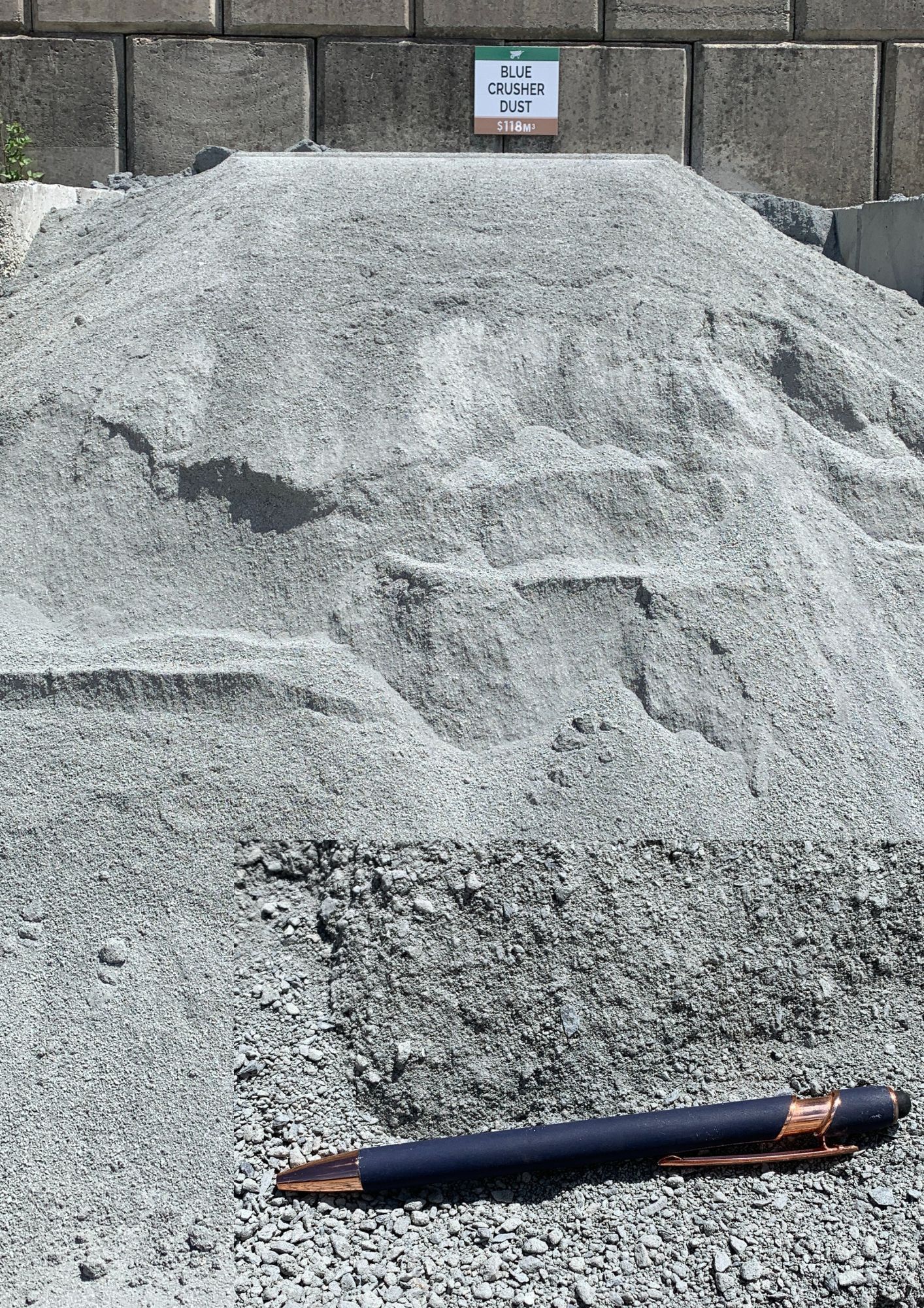 Blue Crusher Dust