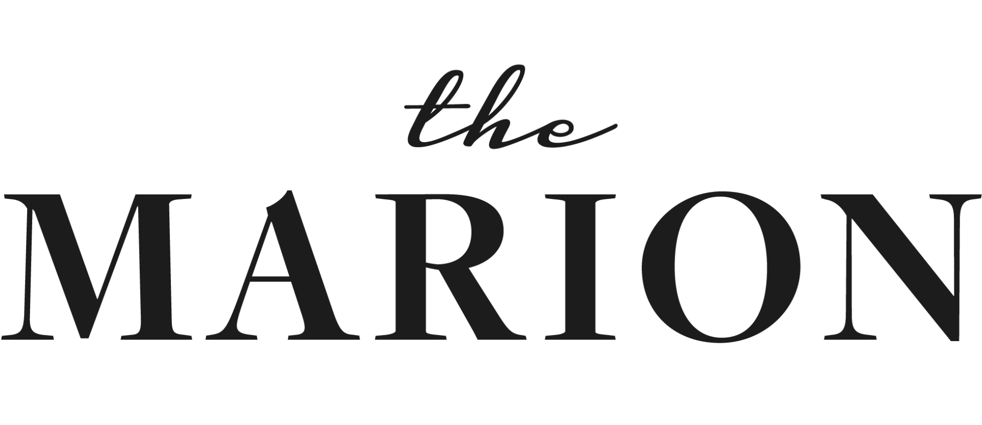 The Marion Header Logo - Select To Go Home