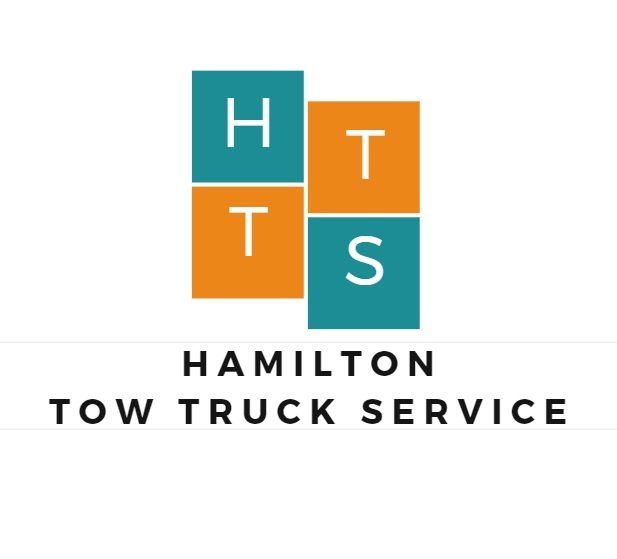 Hamilton Tow Truck  Service logo showing the letters HTTS in boxes