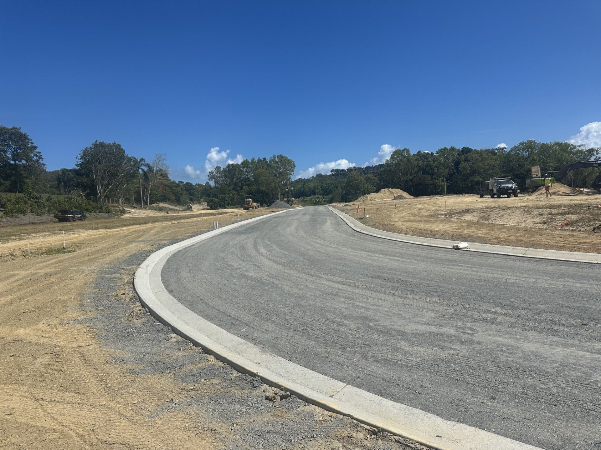 Road construction