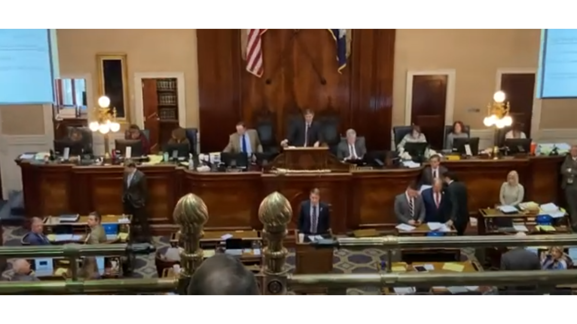 An overhead view of the SC House