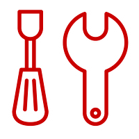 Screwdriver And Wrench Icon Screwdriver And Wrench Icon