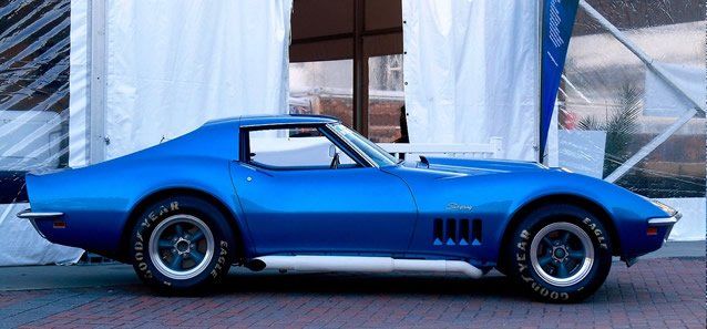 George Haddad's corvette