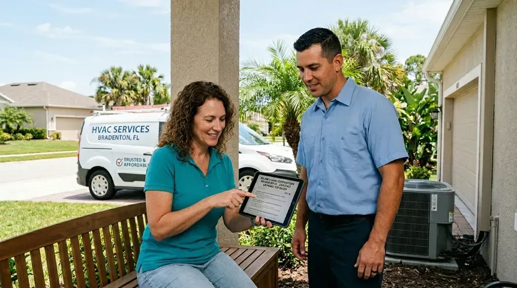 Choosing a Reliable HVAC Contractor in Bradenton FL