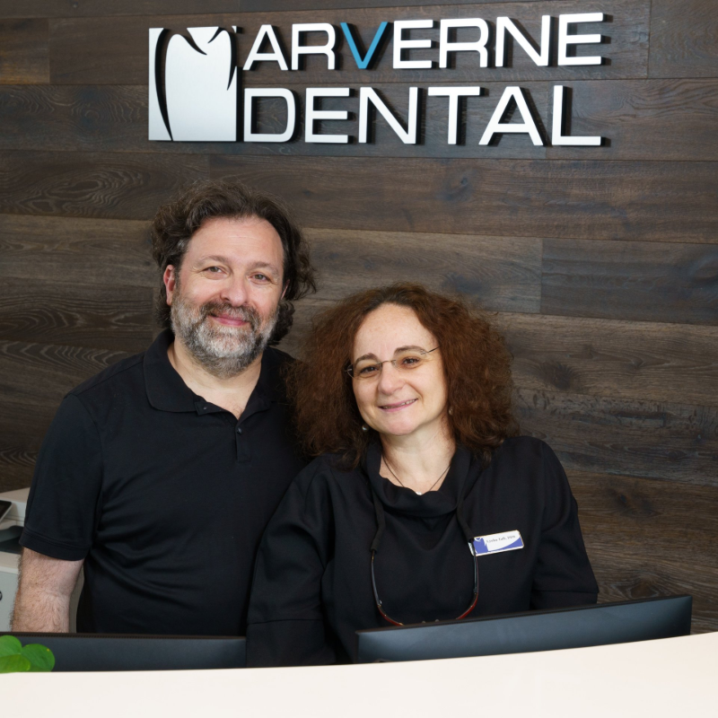 Dr Lubya Taft and Office Manager Eugene Taft