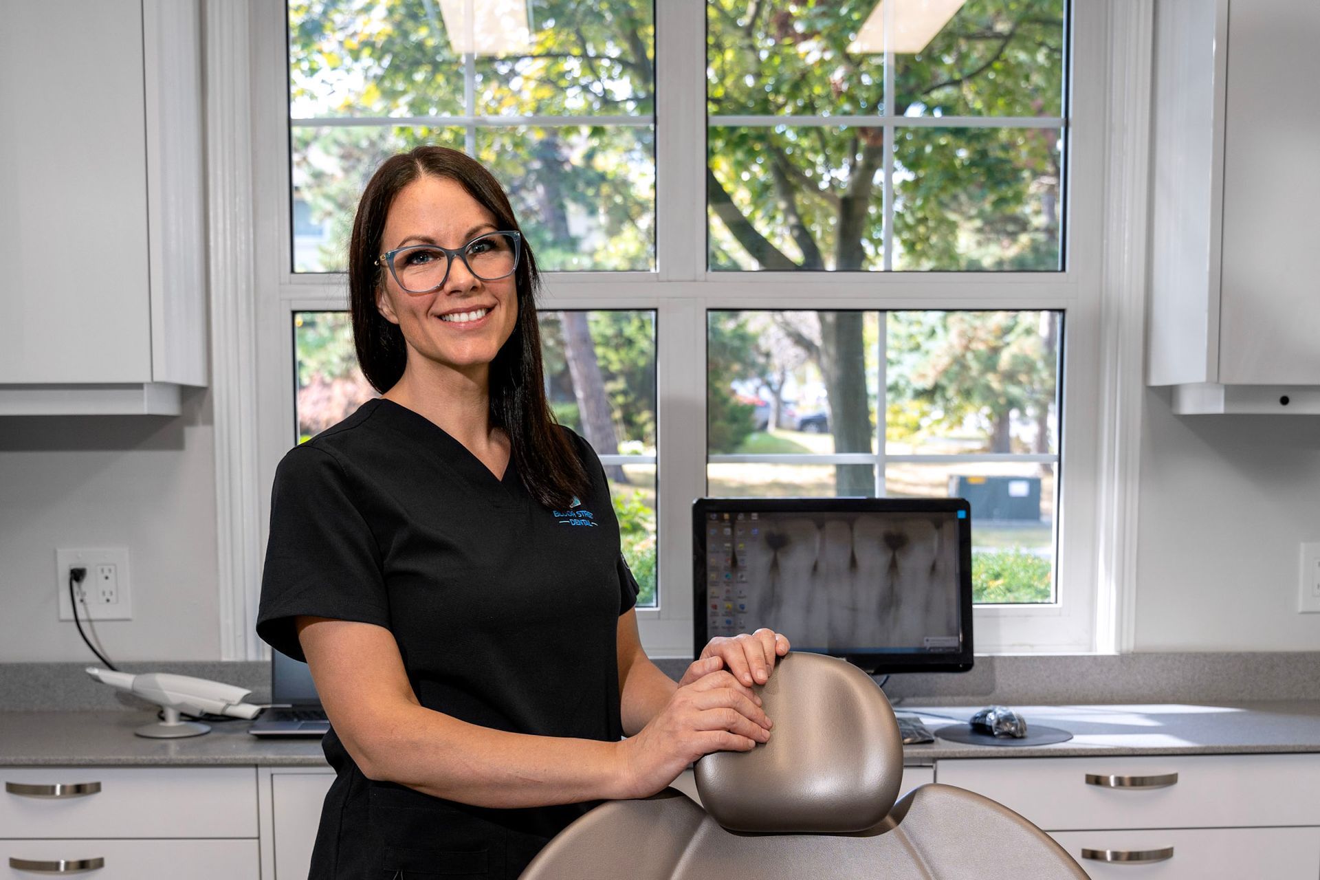 Dental Team Photo | Dental Practice Team Member | Dental Team Staff Member | Bloor Street Dental | Best Family and Cosmetic Dentist In Mississauga For Implants, Braces, and Invisalign