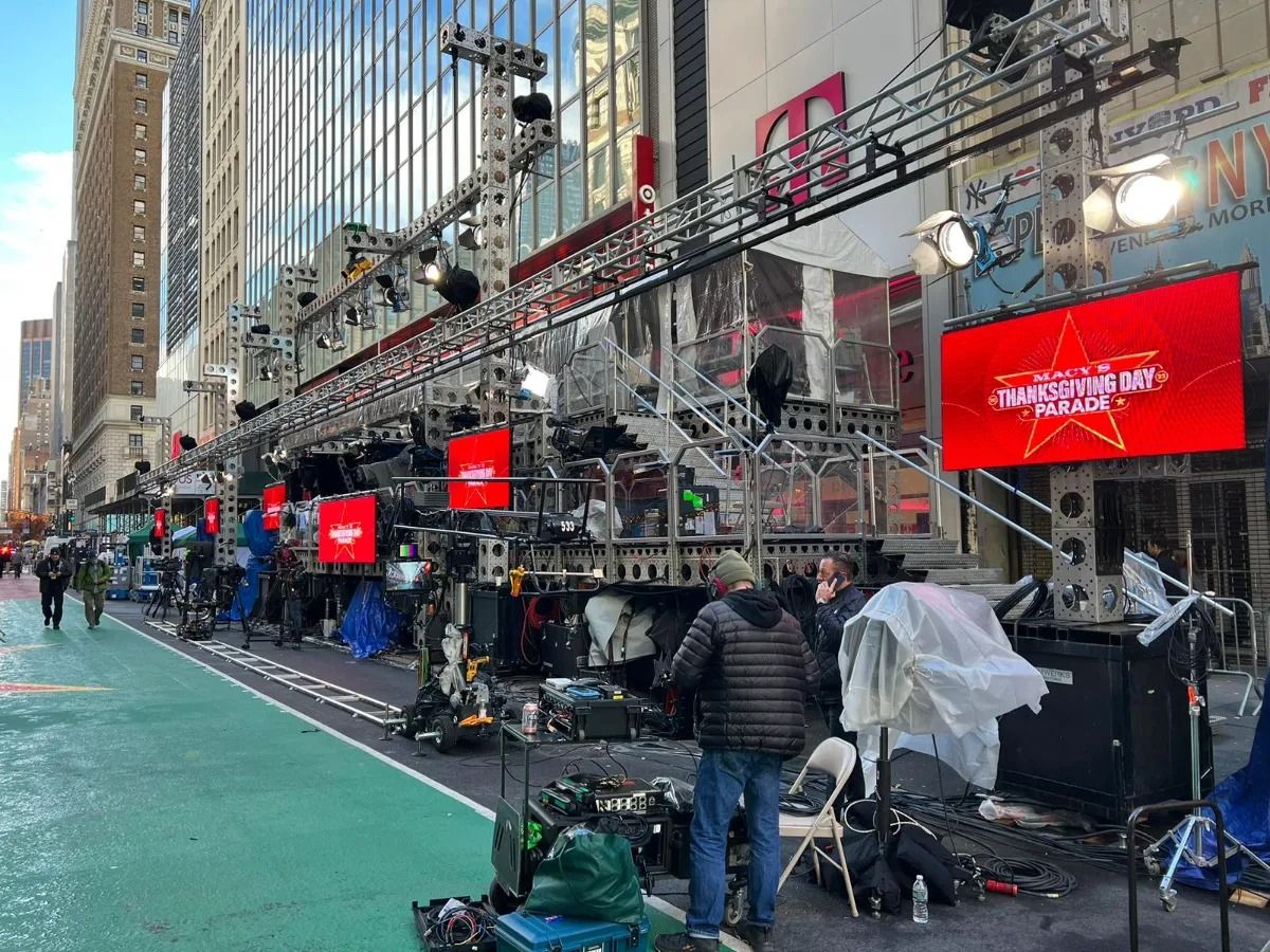 Thanksgiving Day Parade with LED Display Technology