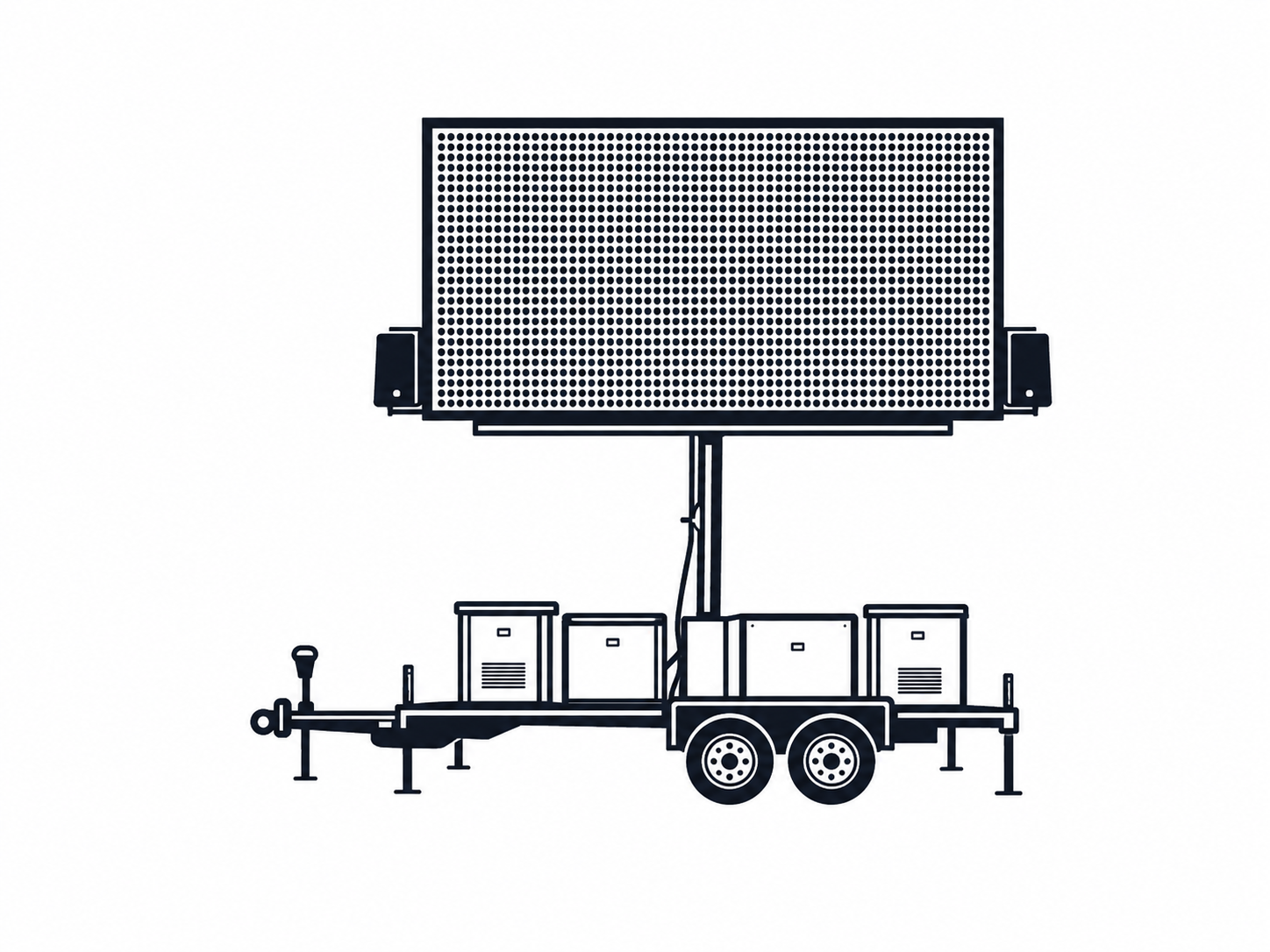 LED trailer rentals