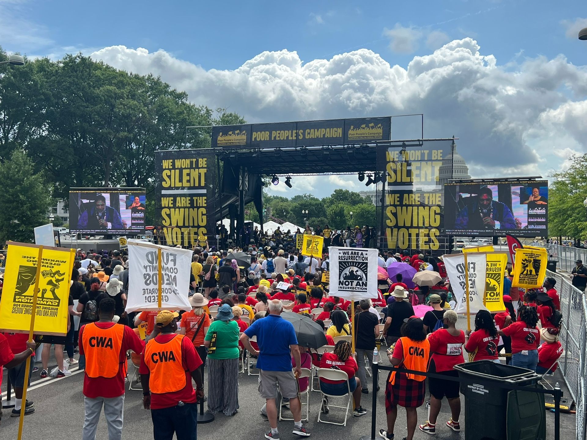 AV Production and LED Walls on the National Mall in Washington DC
