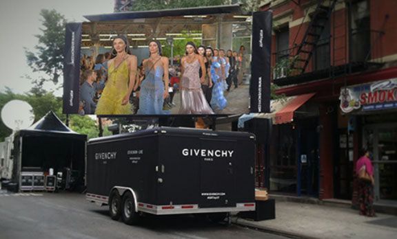 LED Video Trailer 14x8 in New York for Branded Product Launch