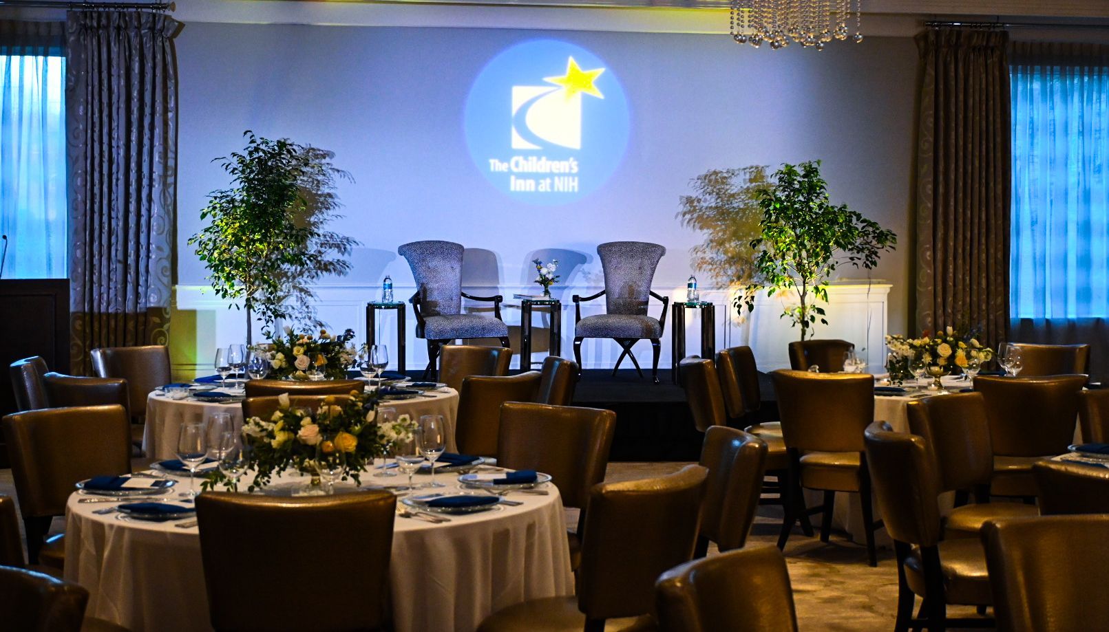 NIH Children's Inn at Woodmont Country Club in Rockville, MD Stage