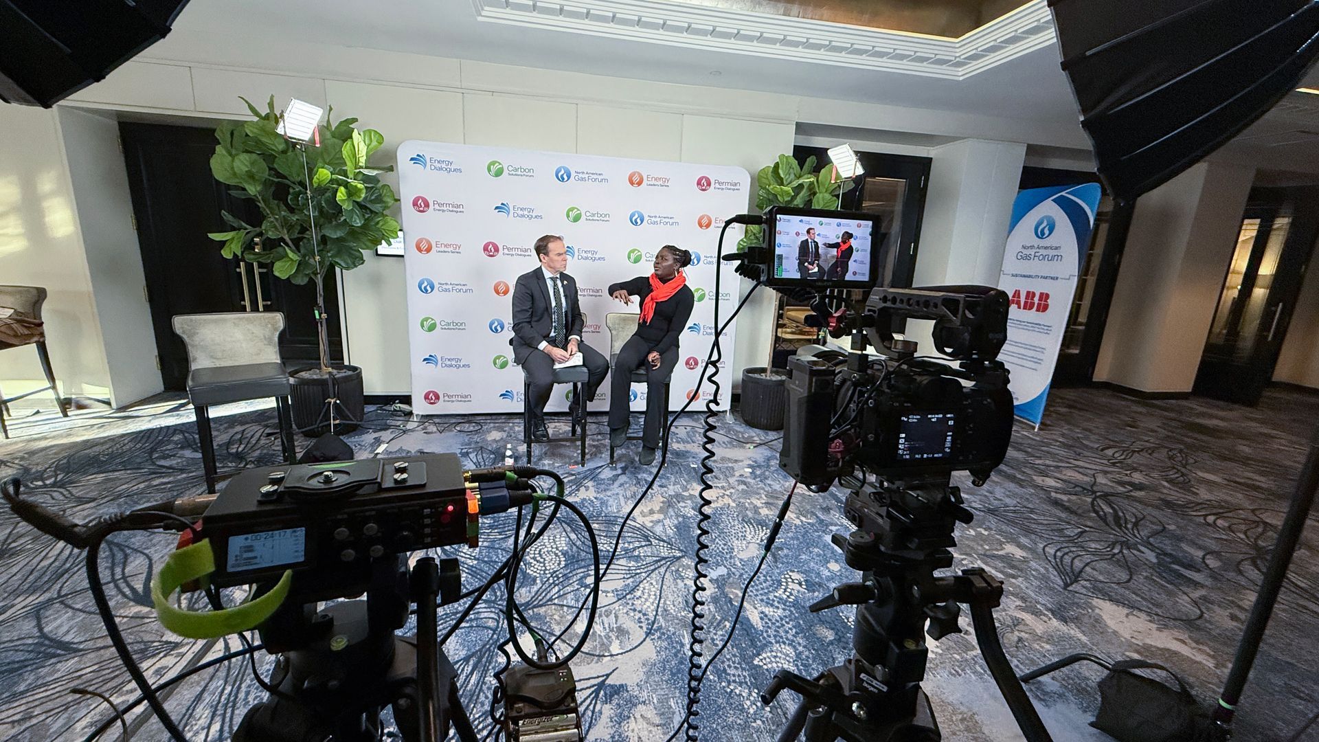 Onsite Podcast Production Four Seasons Hotel Washington DC NAGF25