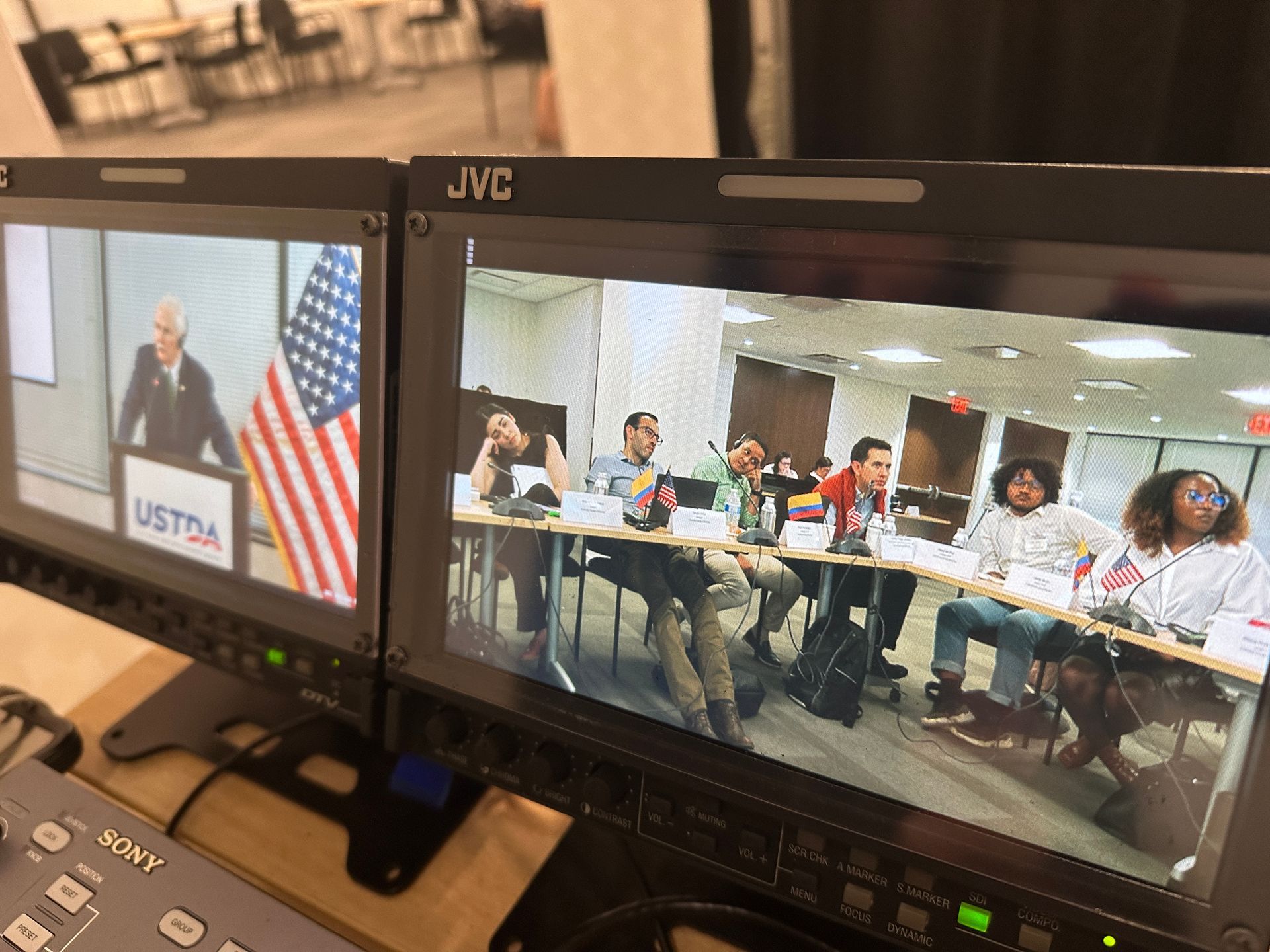 AV Support USDTA Government Meeting