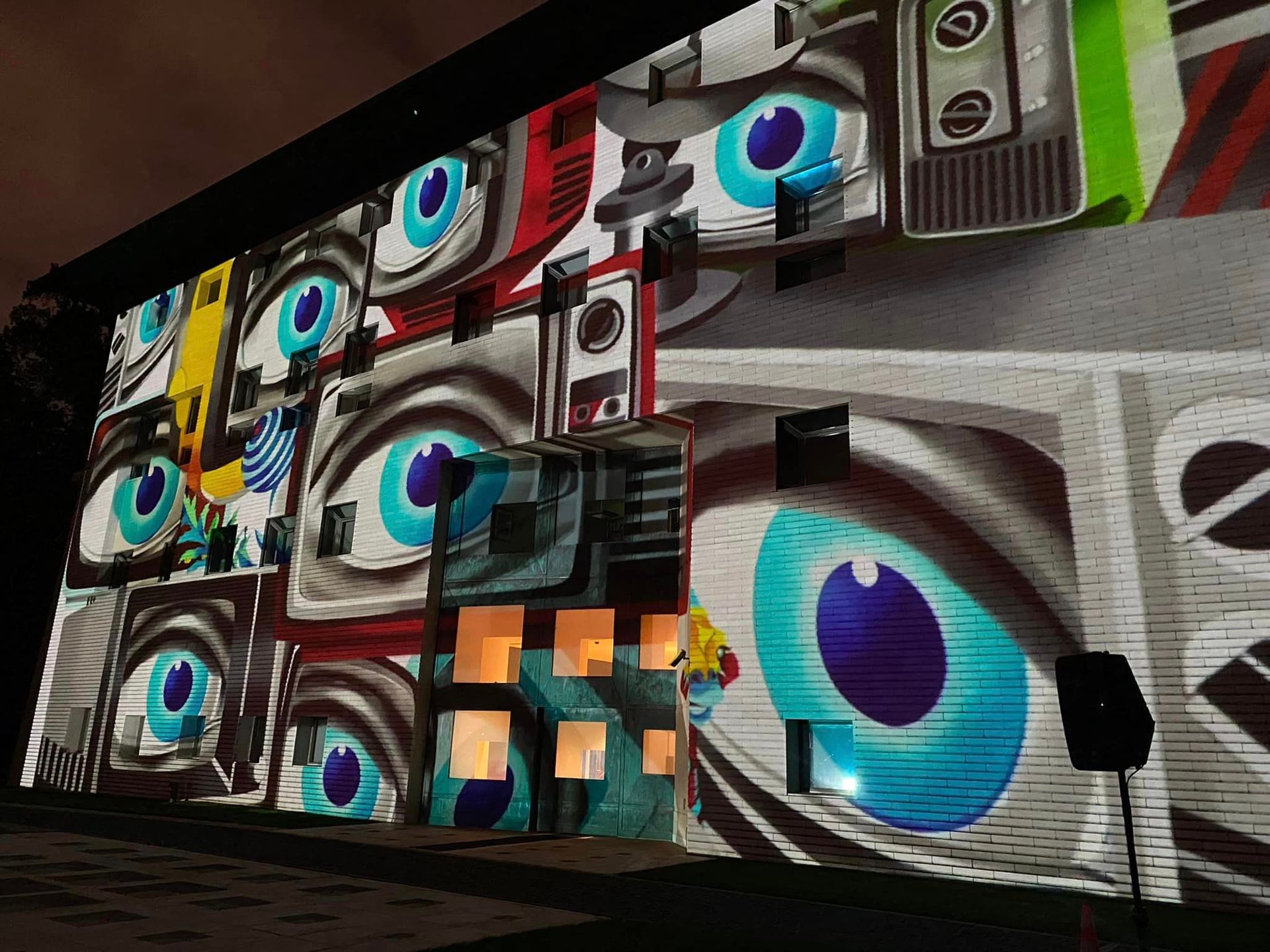 Video Projection Mapping Embassy