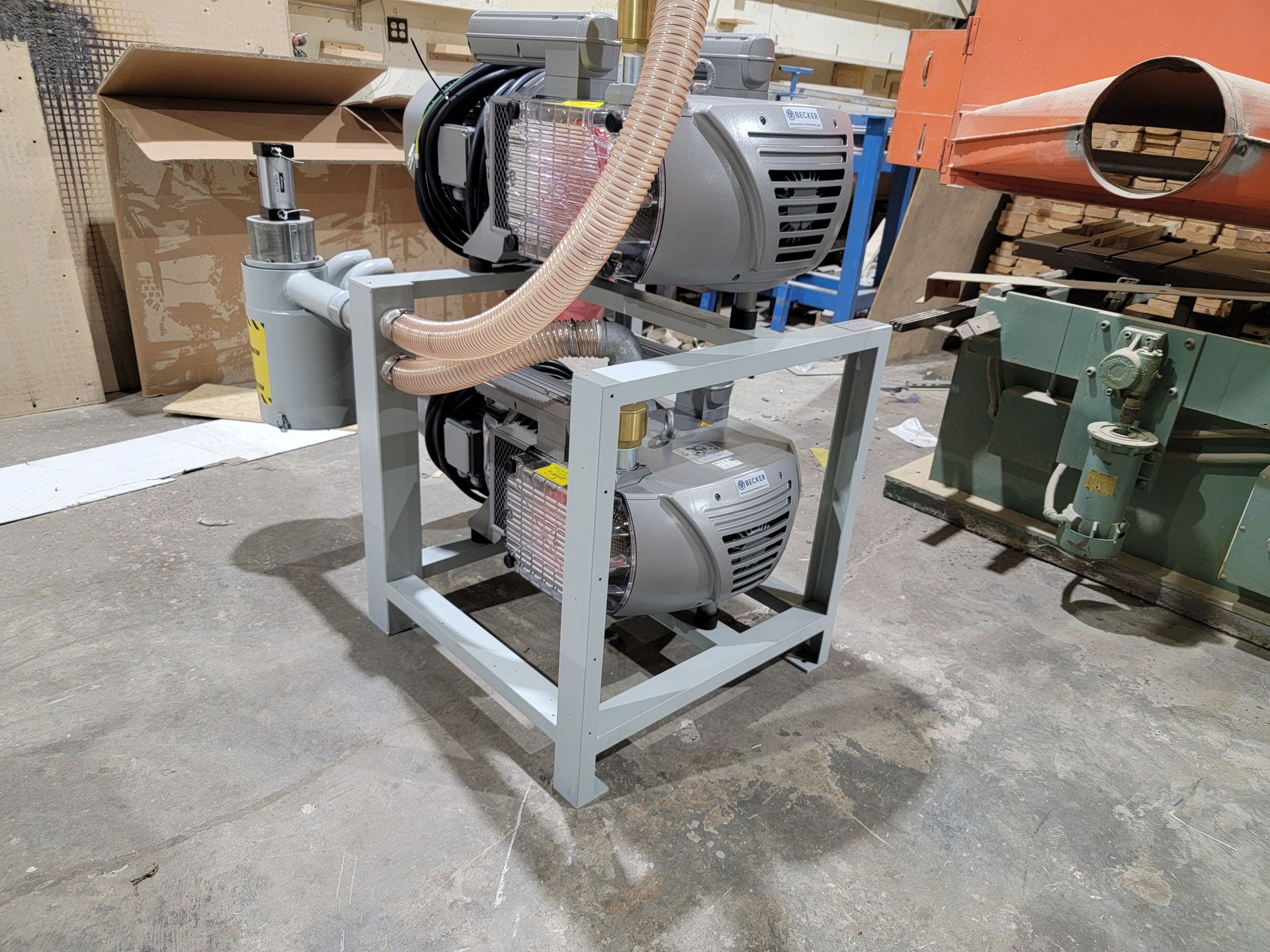 Twin Stack Becker Vacuum Pump System