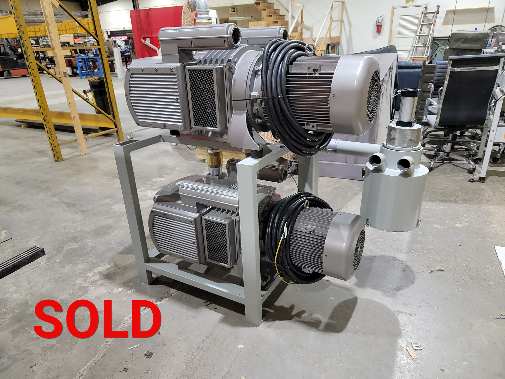 Twin Stack Becker Vacuum Pump System