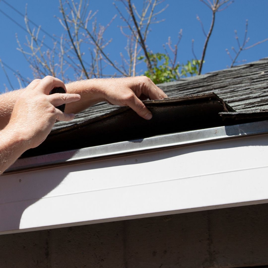 broken shingles