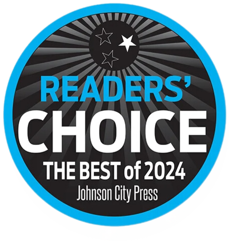 Readers' Choice award badge. 