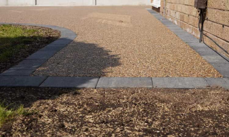 Resin driveway installed by Cambridge Driveways