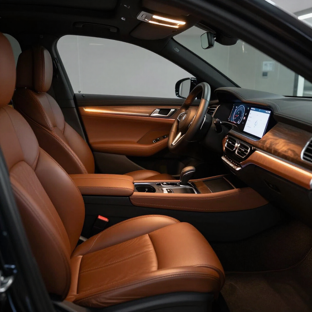Luxury vehicle interior