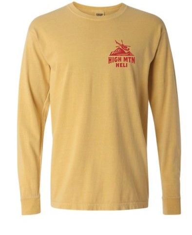 Mustard Long Sleeves Tee