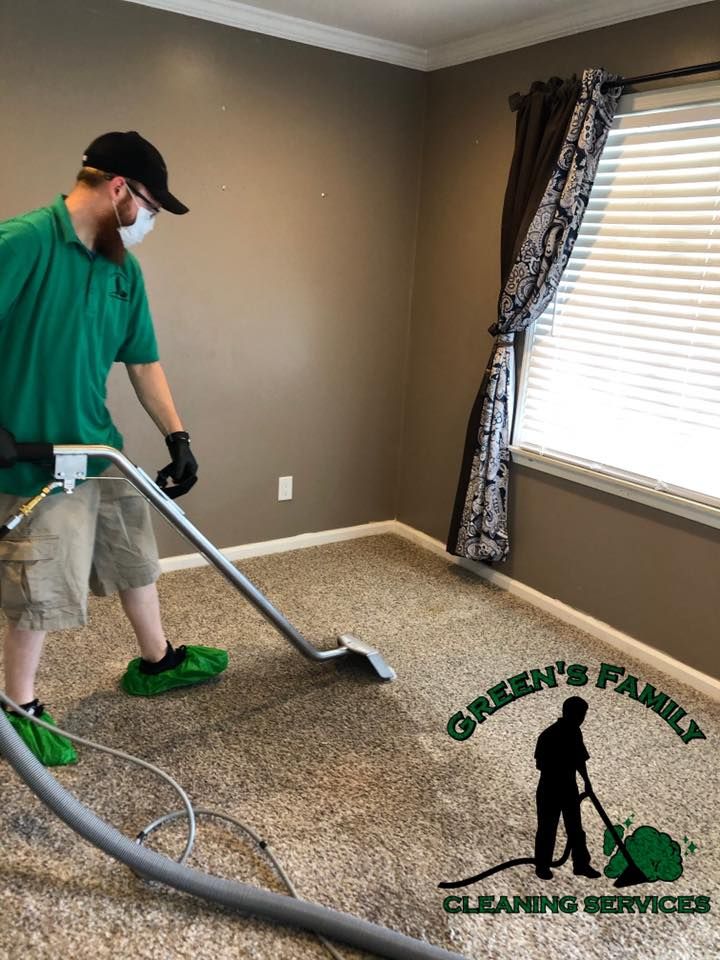 Cleaning Carpet Floor — Taylor, MI — Green's Family Cleaning Services