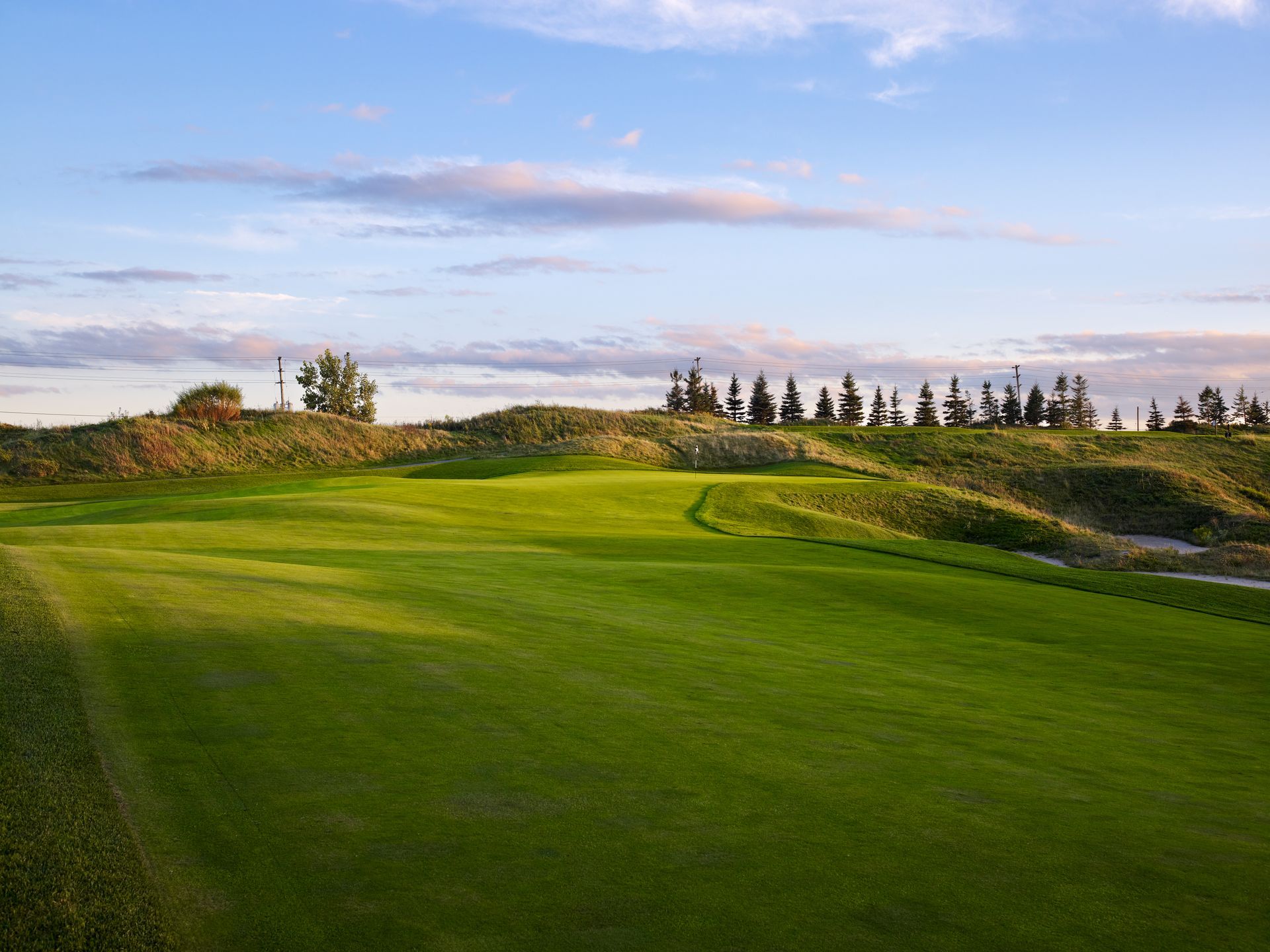 The 10th hole fairway at Eagles Nest Golf Club.