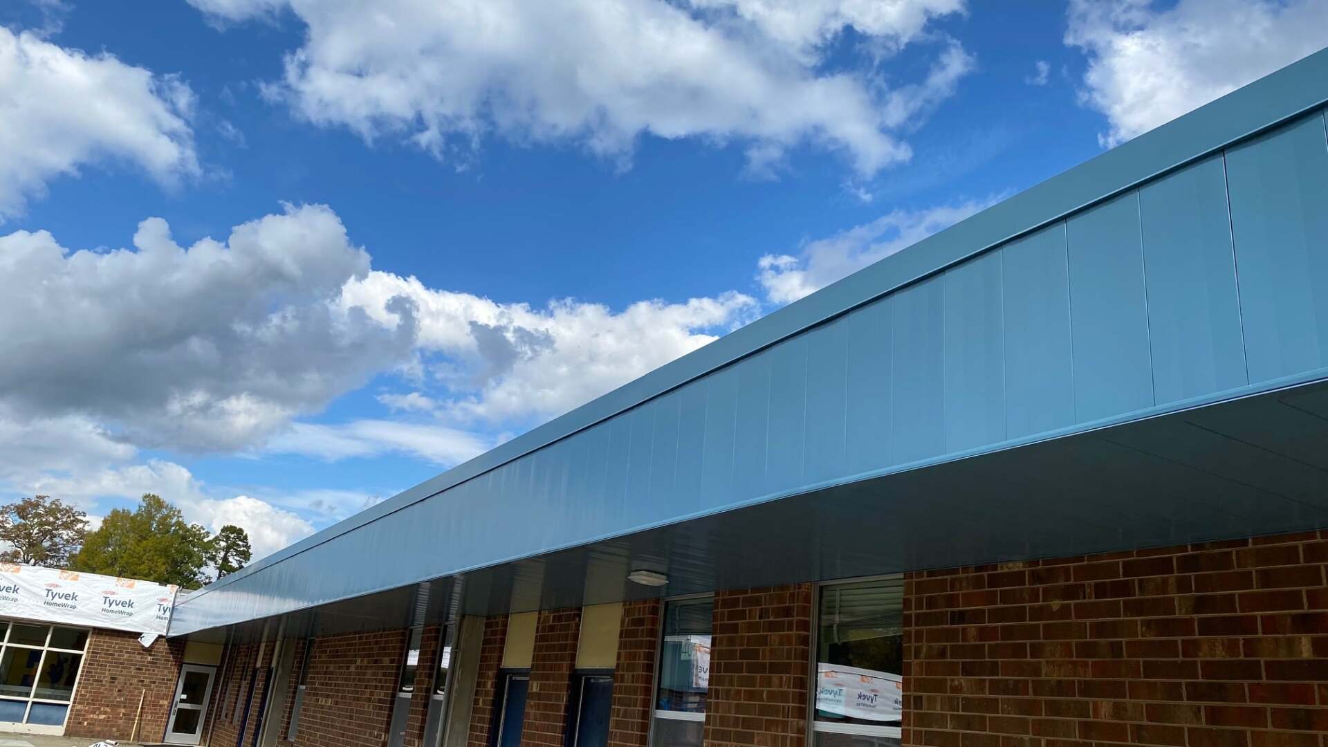 Side of a Flat Roof — Kernersville, NC — Bar Roofing & Maintenance
