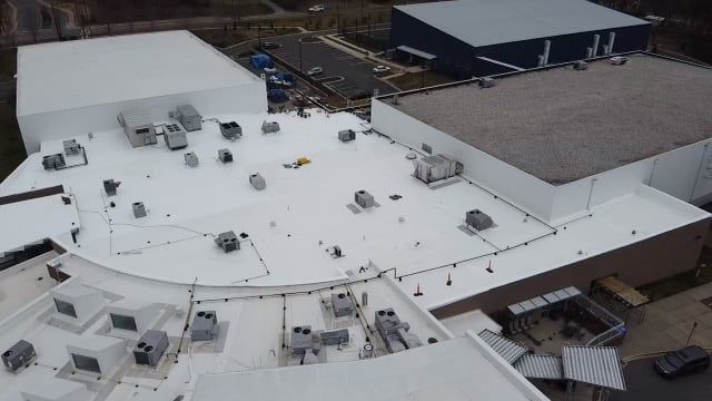HVAC Units on Roof — Kernersville, NC — Bar Roofing & Maintenance