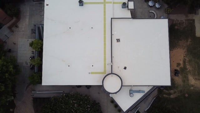 Top View of UNC — Kernersville, NC — Bar Roofing & Maintenance
