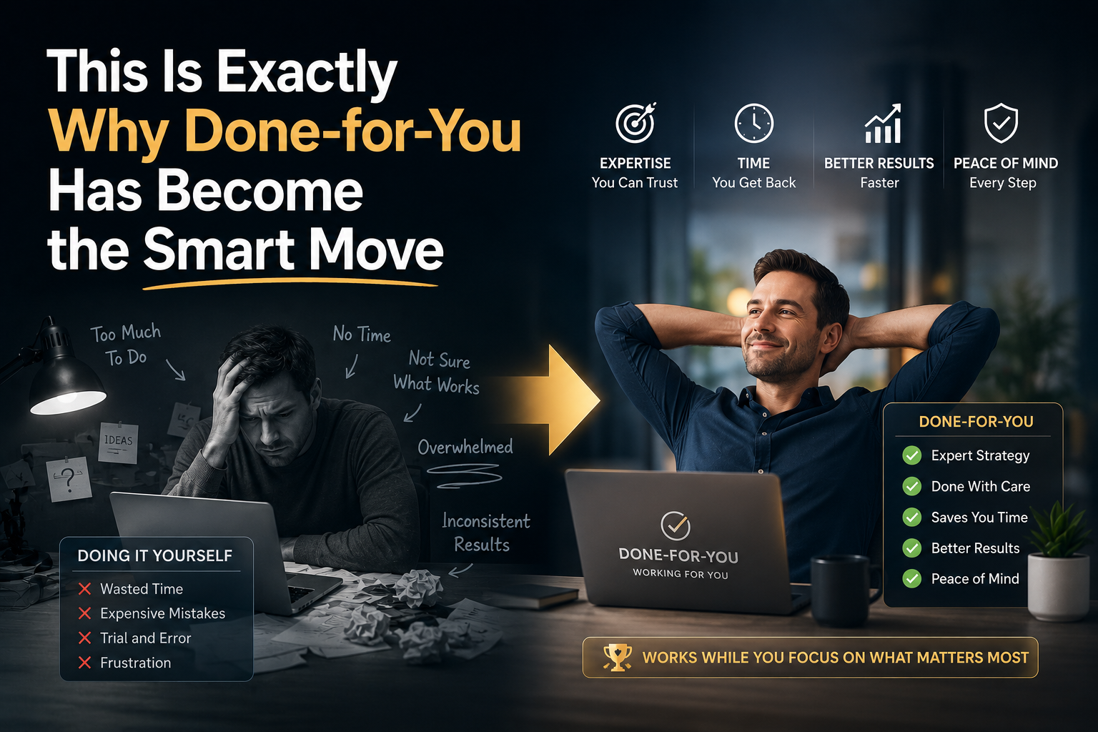 This Is Exactly Why Done-for-You Has Become the Smart Move