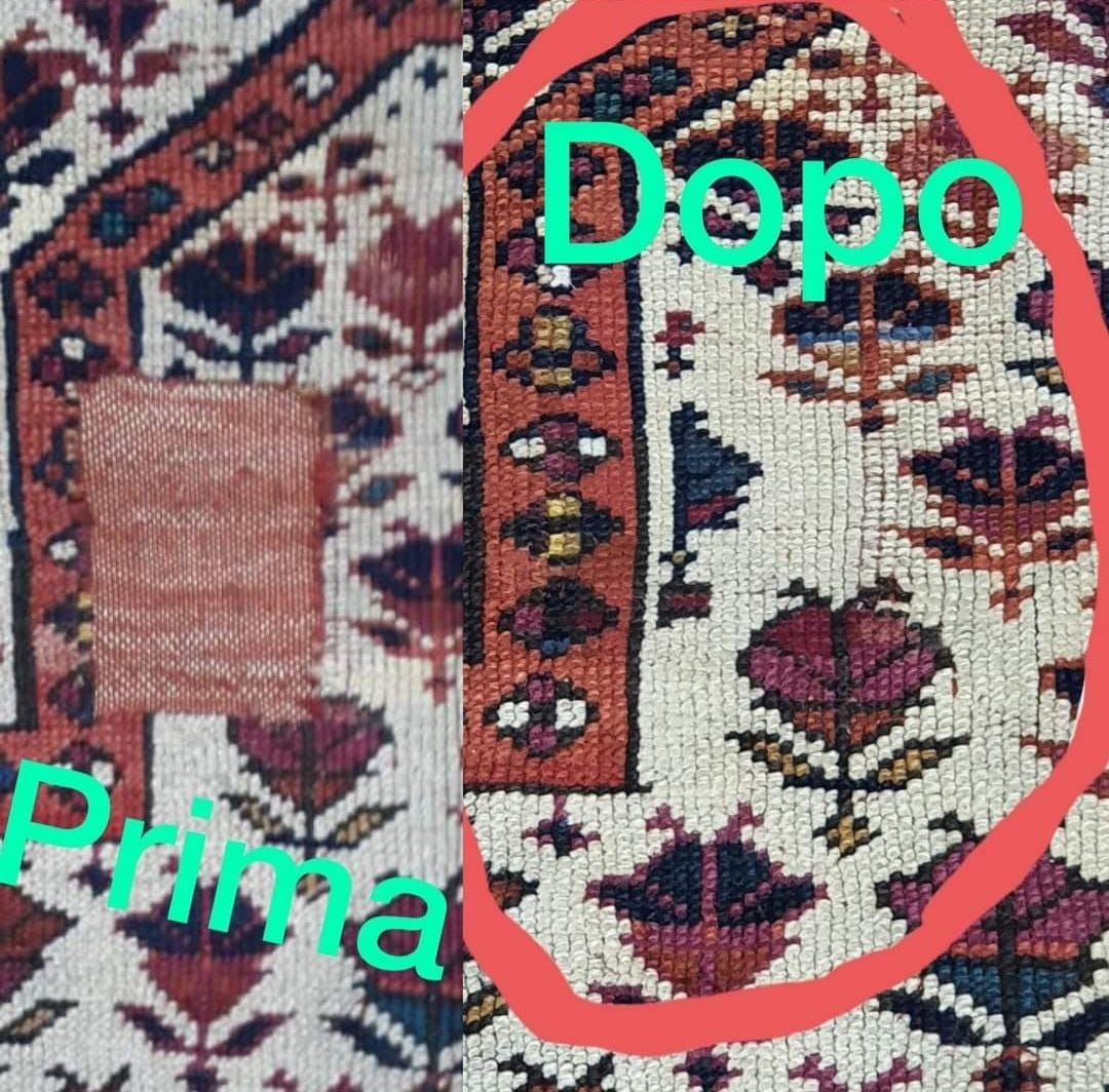 restauro tappeto