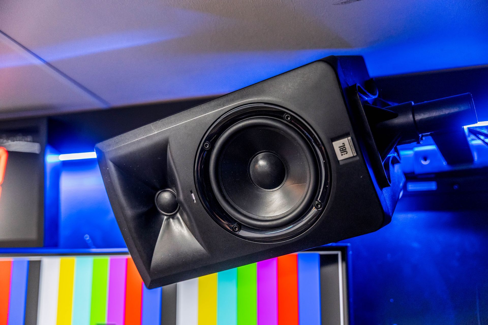 Speaker inside Mobile Broadcast Trailer Chattanooga, TN