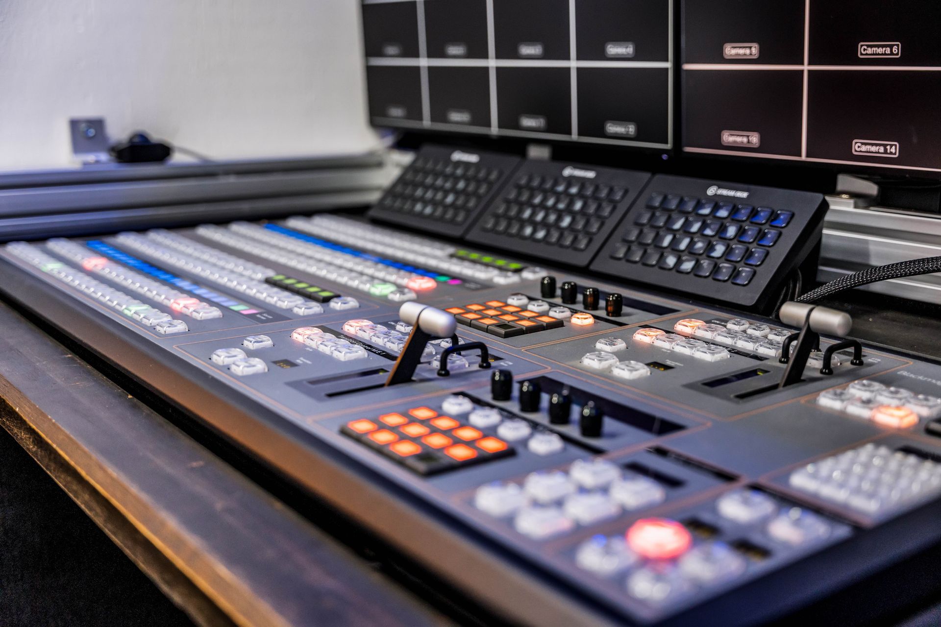 Live Video Production Console. Mobile Broadcast Trailer Chattanooga, TN