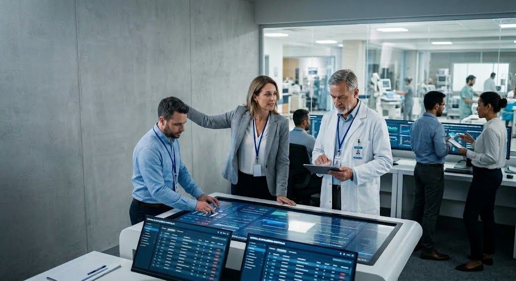 Gest&atilde;o hospitalar em tempo real: como consolidar indicadores e agir antes do problema virar custo
