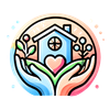 logo la casa di riposo la palazzina