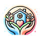 logo la casa di riposo la palazzina