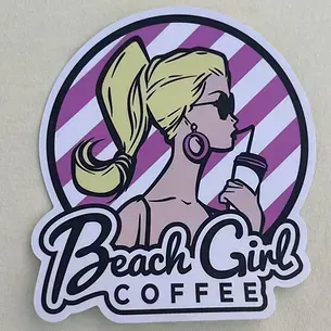 Barbie's a Beach Girl Sticker