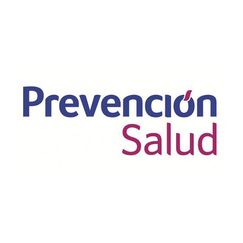Es un logotipo para una empresa llamada prevencion salud.