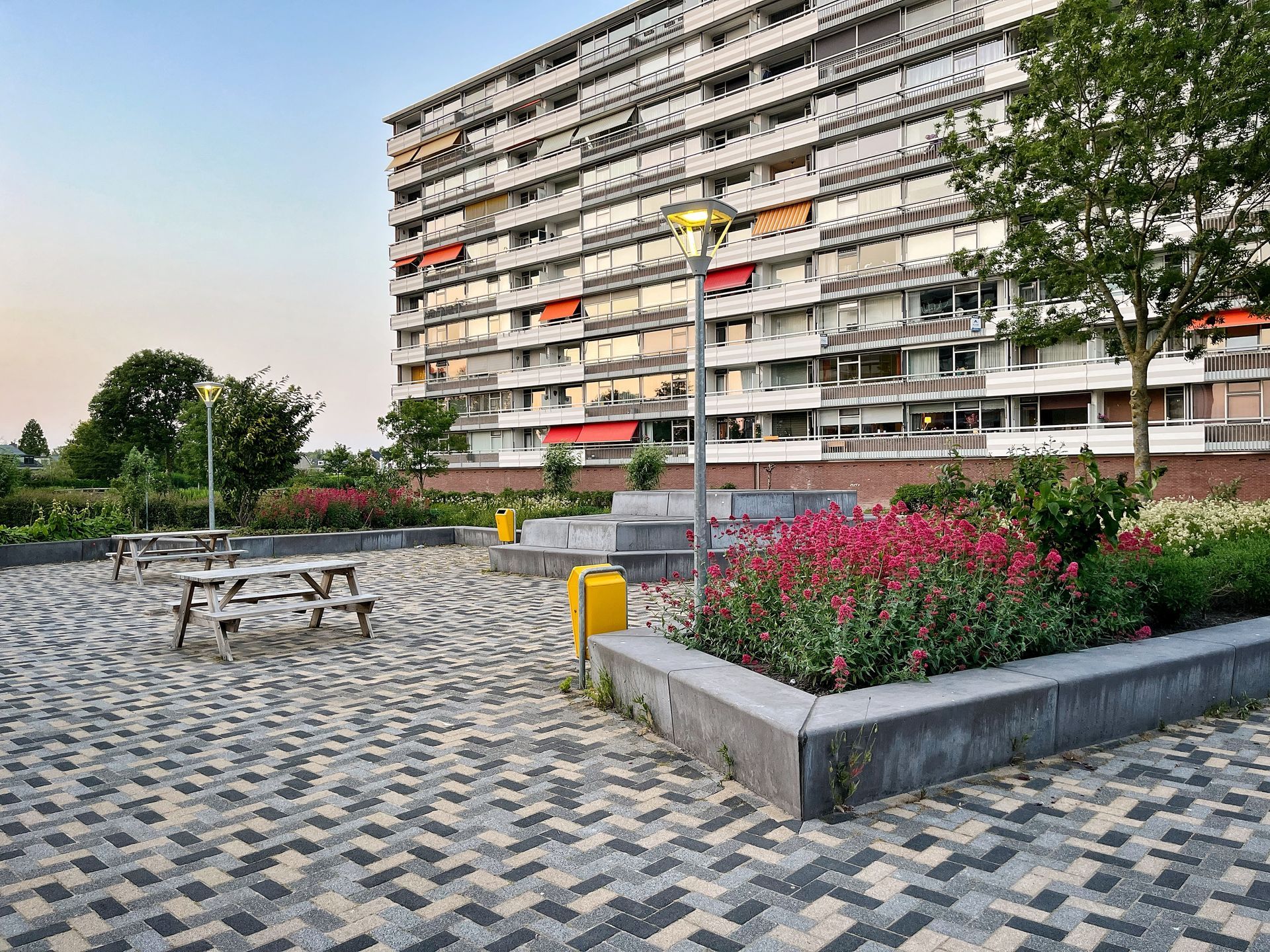 Schoolplein Driestar College, Gouda