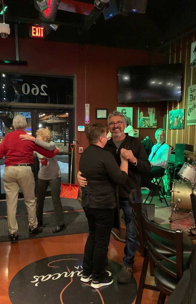 dancing indoor