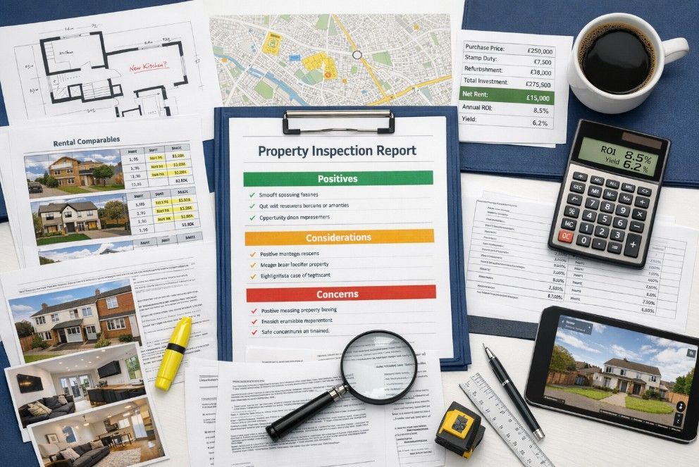 LAT Property Investments reviewing the deal sourcing options on a variety of properties