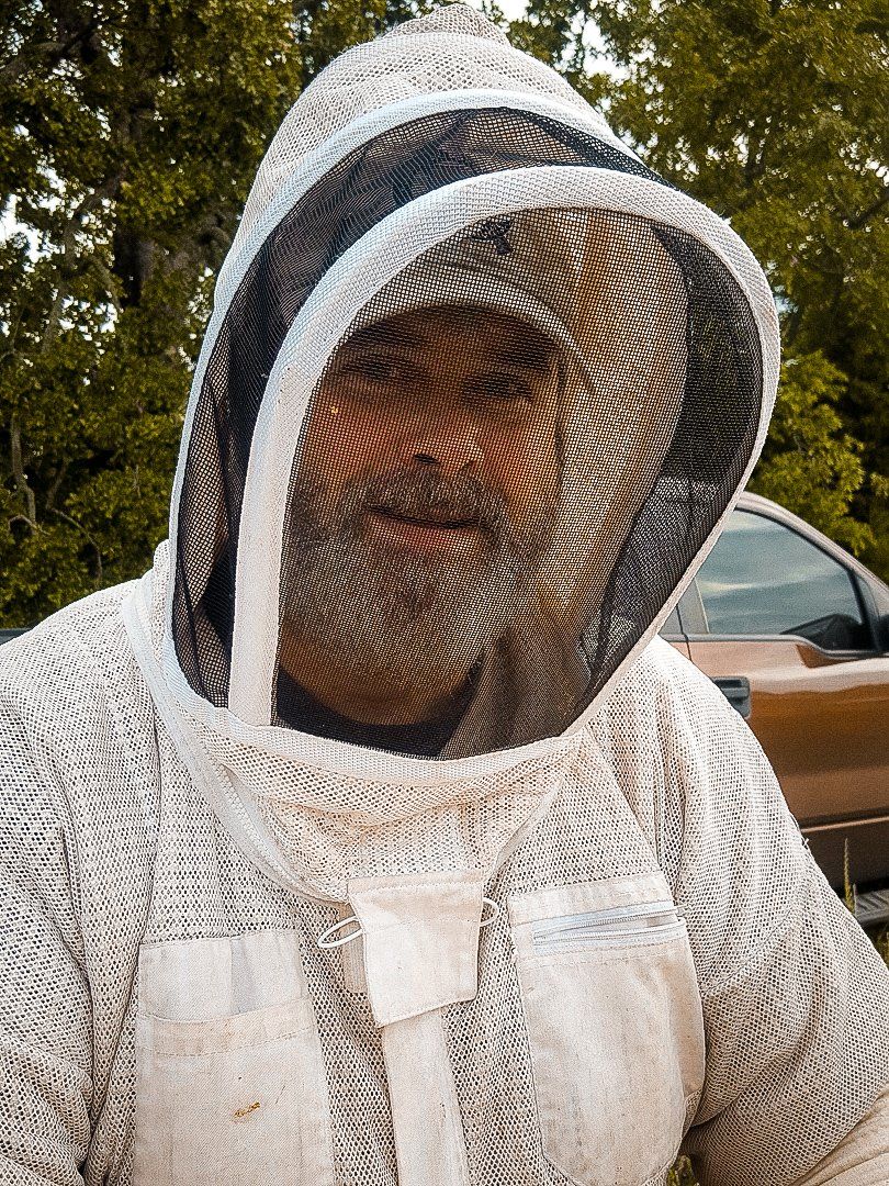 Beekeeper selfie