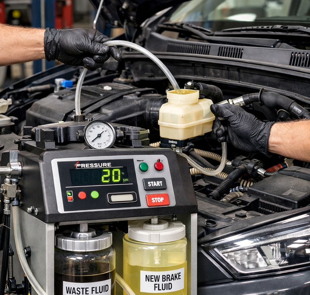 Brake fluid change