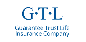 The logo for gtl guarantee trust life insurance company
